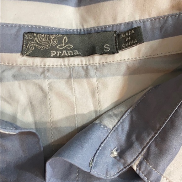 Prana striped recycled polyester size Small - Picture 2 of 8